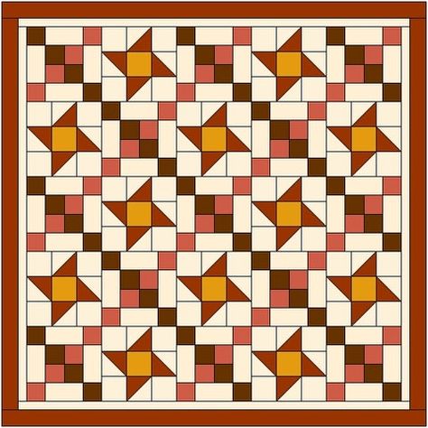 Friendship Star Quilt Layouts – fabric-406 Friendship Star Quilt, Quilt Layouts, Cowboy Quilt, Celtic Quilt, Boys Quilt Patterns, Stars Quilt, Quilt Care, Patriotic Quilts, Star Quilt Blocks