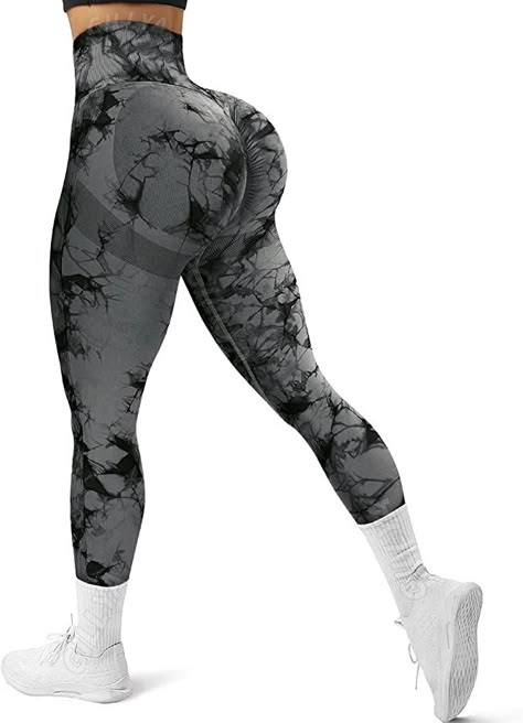 Workout Leggings Outfit, Best Leggings For Women, Lifting Leggings, Leggings Gym, Fitness Wear Outfits, Cute Gym Outfits, Gym Fits, Fitness Gear, Black Tie Dye