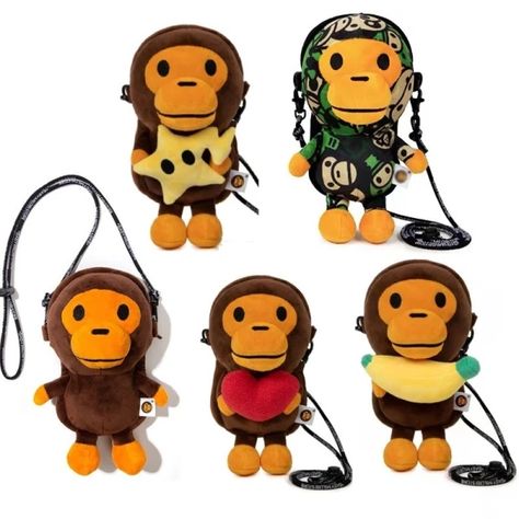 Just found this amazing item on AliExpress. Check it out! $8.23 20％ Off | New Cute BABY MILO MOBILE PHONE BAG Monkey Plush Milo Monkey Phone Bag Key Bags Children's Shoulder Bag School Bag For Kid Girl Bag Keychain Diy, Monkey Bag, Baby Milo, Doll Backpack, Bag Keychain, Plush Bags, Monkey Plush, Plush Backpack, Cute Doll