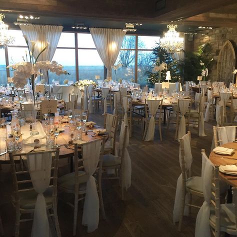 Newton Hall’s Instagram post: “We love this elegant White Wedding, those Orchid and Calla Lily centrepieces are simply stunning. #whitewedding #northumberland…” Newton Hall Northumberland, Rustic Barn Wedding Reception, Calla Lily Centerpieces, Lily Centerpieces, Newton Hall, Elegant White Wedding, Barn Wedding Reception, Rustic Barn Wedding, Rustic Barn