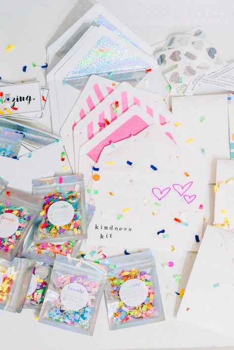 Spread Kindness Like Confetti: A Guide for Being Kind - The Confetti Bar Spread Kindness Like Confetti, Sprinkle Kindness Like Confetti, Kindness Confetti, Kindness Like Confetti, Sprinkle Kindness, Throw Kindness Around Like Confetti, Confetti Bars, Compliment Cards, School Dinners