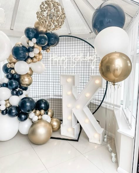 18th Birthday Decorations, 40th Birthday Party Decorations, 21st Birthday Decorations, Farm Themed Birthday Party, Elegant Birthday, Birthday Balloon Decorations, Birthday Party Theme Decorations, Girl Baby Shower Decorations, Birthday Party 21