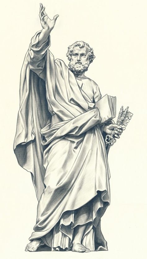 Classical Drawing, Drapery Drawing, معرض فني, Statue Tattoo, Greek Statues, Pen Illustration, Greek Sculpture, Figure Sketching, Biblical Art