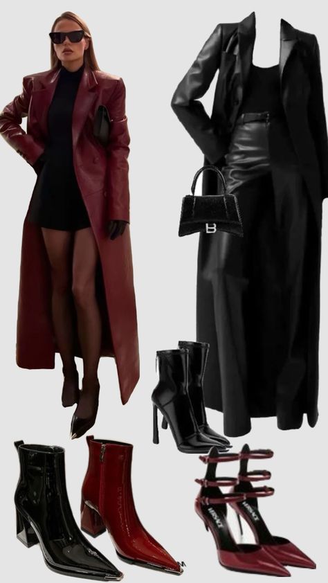 #blackoutfit #streetstyle #streetwear #fashion #fashioninspo #coat Villain Aesthetic, Selina Kyle, Cat Woman, Style Goals, Catwoman, Black Outfit, Aesthetic Outfits, Dark Colors, Aesthetic Clothes