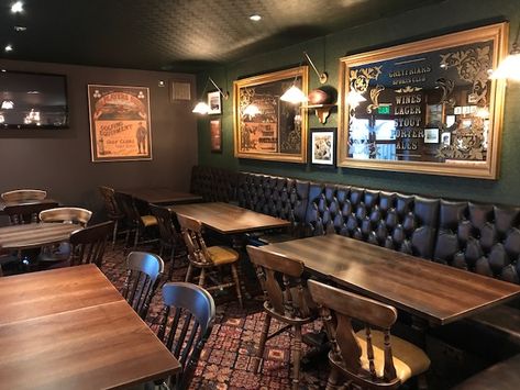 Drinking Room, Irish Pub Design, Pub Interior Design, Bar Lounge Design, Irish Bar, Pub Interior, Banquet Seating, Pub Design, Restaurant Seating