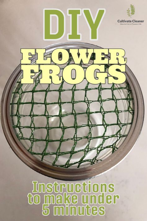 DIY and other ideas for Flower Frogs Floral Frogs Diy, How To Use A Flower Frog, Diy Frog Decorations, Diy Floral Frog, Flower Frogs Diy, Diy Frog Decor, Flower Frog Diy, Diy Flower Frog, Flower Frog Arrangement