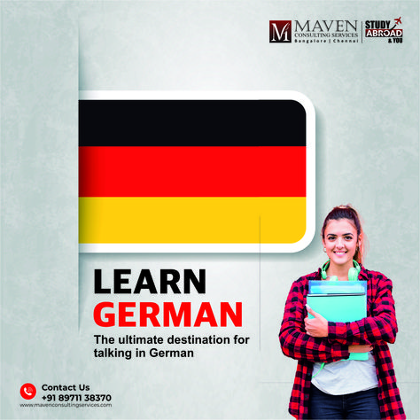 Apply today to reserve your seats for our two-month German language course, which includes group discussions and one-on-one instruction. Get in touch with us for expert counselling at +91 89711 38370 or visit www.mavenconsultingservices.com Language Course Poster Design, German Language Course, Study German, Coral Draw, Packaging Template Design, Learning Poster, Photoshop Design Ideas, Packaging Template, Graphic Design Flyer