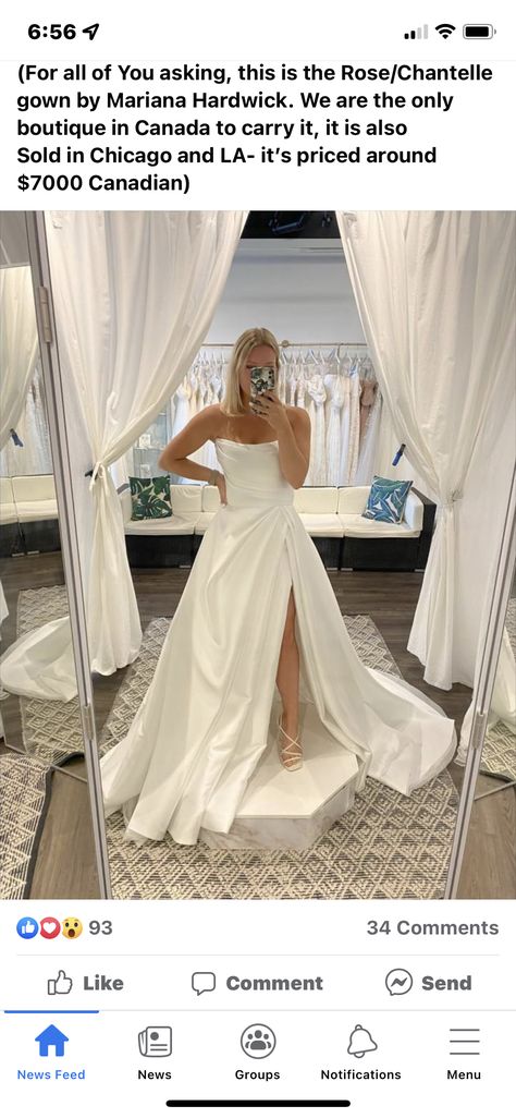 Mariana Hardwick Chantelle Gown, Mariana Hardwick Chantelle, Mariana Hardwick Wedding Dress, Mariana Hardwick, Free Advice, Formal Dresses Long, Dream Wedding, Prom Dresses, Wedding Dresses