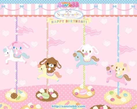 Sugarbunnies Tapestry, Cute Core Posters, Cutecore Posters, Backgrounds Horizontal, Kawaii Prints, Sugar Bunnies, Wish Me Mell, Bunny Poster, Cute Posters