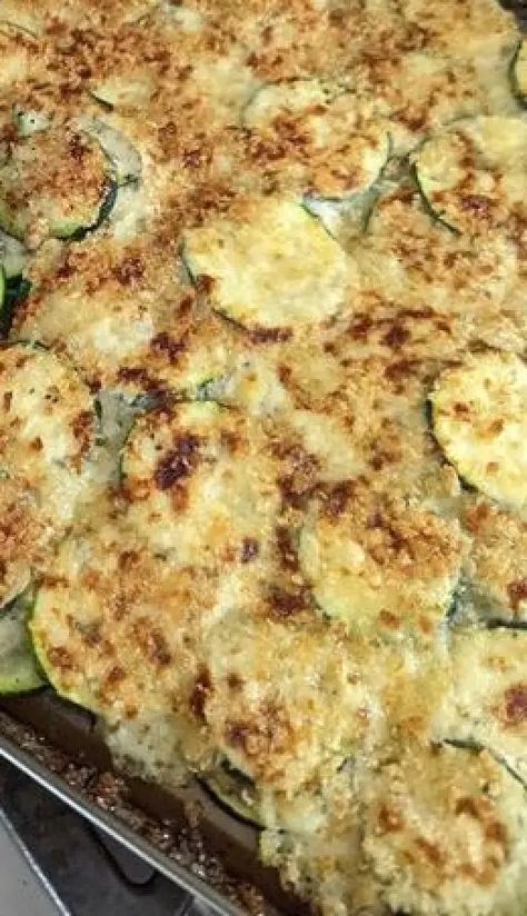 CHEESY SCALLOPED ZUCCHINI – Findatorr Scalloped Zucchini, Cheesy Zucchini Bake, Easy Zucchini Recipes, Zucchini Casserole, Stuffing Casserole, Cheesy Zucchini, Roasted Vegetable Recipes, Scalloped Potatoes, Health Dinner Recipes