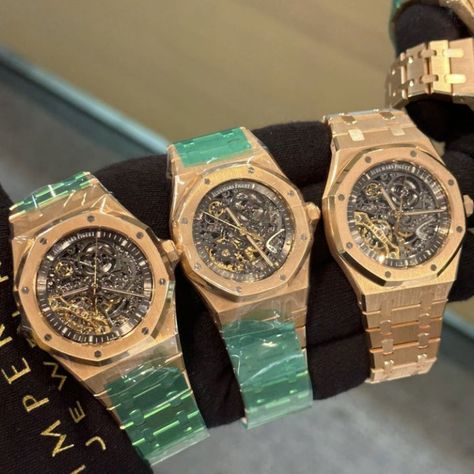 Audemars Piguet Skeleton, Gold Audemars Piguet, Luxurious Lifestyle, Luxury Timepieces, Skeleton Watch, Audemars Piguet, Luxury Lifestyle, Time Piece, Skeleton