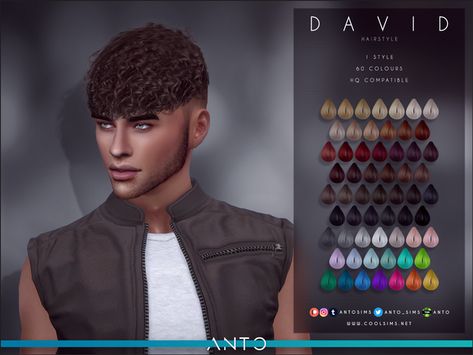 Baixado. Sims 4 Afro Hair, Sims 4 Curly Hair, Lotes The Sims 4, Afro Hairstyles Men, Sims 4 Hair Male, Sims 4 Tsr, Sims 4 Black Hair, Mod Hair, Pelo Sims