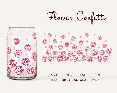 Excited to share the latest addition to my #etsy shop: Flower 16 oz LIBBEY GLASS SVG Beer Can Glass Svg for Cup Beer Can Glass Wrap Svg Glass Beer Can Wrap Svg Libbey Glass Wrap Svg Glass Cup https://etsy.me/329rVHQ #libbeywrapsvg #libbeyglasscansvg #glasscanwrapsvg #c Beer Can Glass Design Flowers, Beer Can Glass Design Svg Free, Beer Can Glass Wrap, Small Business Ideas Diy, Beer Can Glass Svg, Can Glass Wrap Svg, Libbey Glass Svg, Can Wrap Svg, Glass Wrap Svg