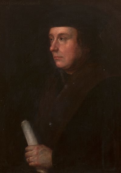 Thomas Cromwell,Panel transposed on canvas.73.5 x 52 cm.Follower Hans Holbein the Younger.British School, 17th Century, Thomas Cromwell, 1st Earl of Essex, KG, PC (c.1485-28 July 1540) was an English lawyer and statesman who served as chief minister to King Henry VIII of England from 1532 to 1540, when he was beheaded on orders of the king. Cromwell was one of the strongest and most powerful proponents of the English Reformation. Man Praying, Hans Holbein The Younger, Hans Holbein, British School, King Henry Viii, King Henry, Wedding Scene, Henry Viii, 16th Century