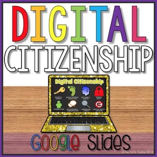 Citizenship Activities, Digital Citizenship Lessons, Techie Teacher, Computer Teacher, Digital Citizen, Computer Lessons, Technology Lessons, Teaching Technology, Digital Citizenship