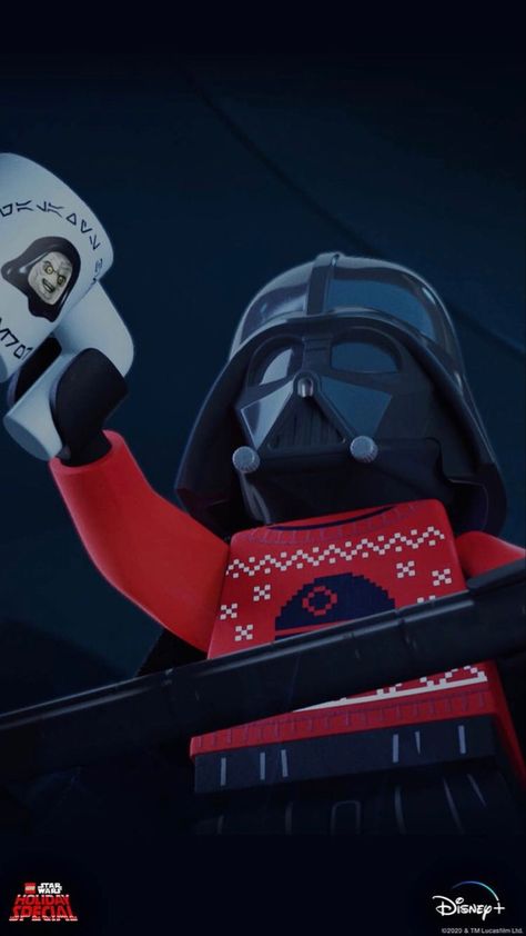 Star Wars Laptop Wallpaper, Star Wars Lego Icon, Darth Vader Icon, Darth Vader Lego, Darth Vader Wallpaper, Christmas Lego, Star Wars Infographic, Darth Vader Christmas, Star Wars Holiday Special