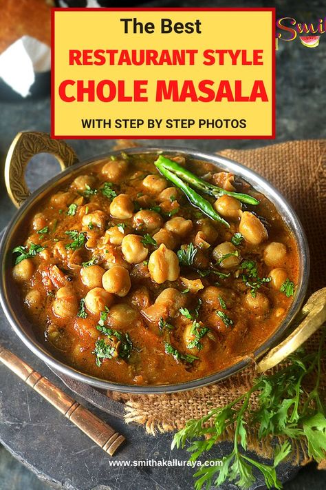 punjabi chole served with poori Best Chole Recipe, Punjabi Chana Masala Recipe, Chola Recipe, Chana Masala Recipe Easy, Kid Veggie Recipes, Punjabi Chole, Chole Recipe, Chana Masala Recipe, Chana Recipe