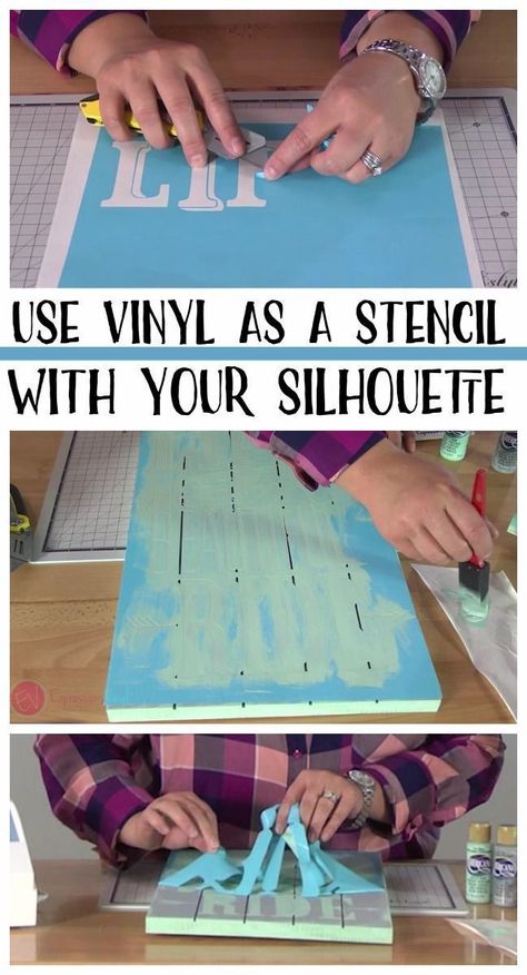 Silhouette Cameo Shirt, Silhouette Cameo Projects Vinyl, Make A Stencil, Vogel Silhouette, Silhouette Cameo Crafts, Stencil Vinyl, Silhouette Curio, Silhouette Cameo Tutorials, Silhouette School