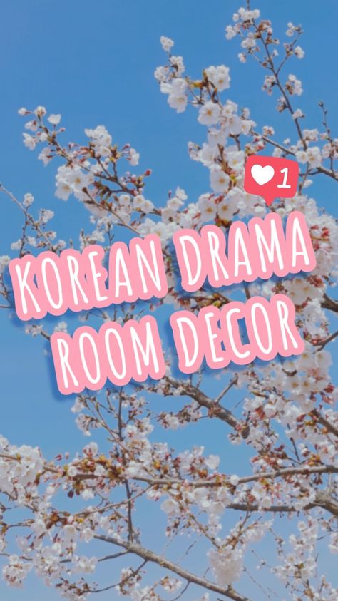 Blooming cherry blossoms at Seoul Forest Park Drama Room Decor, Korean Decor Home, Kdrama Room Decor, Room Ideas Korean, Love In Korean, Korean Decor, Top Korean Dramas, Korean Slang, Kdramas To Watch