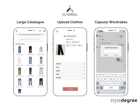 Smart Wardrobe Design, Outfit Planning App, Fashion Designing Apps, Wardrobe App, Closet App, Smart Wardrobe, Smart Closet, Iot Projects, Outfit Planner