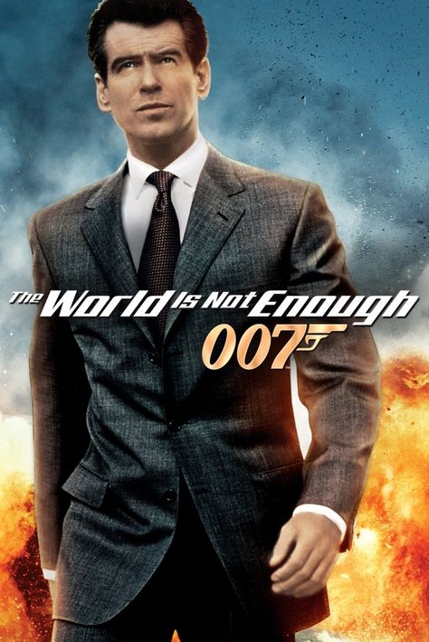 The World is Not Enough - Pierce Brosnan's 3rd movie as Bond. The World Is Not Enough, Tam Film, James Bond Movie Posters, Greg Kinnear, Robert Carlyle, James Bond Movies, Roger Moore, Emma Thompson, Tv Series Online