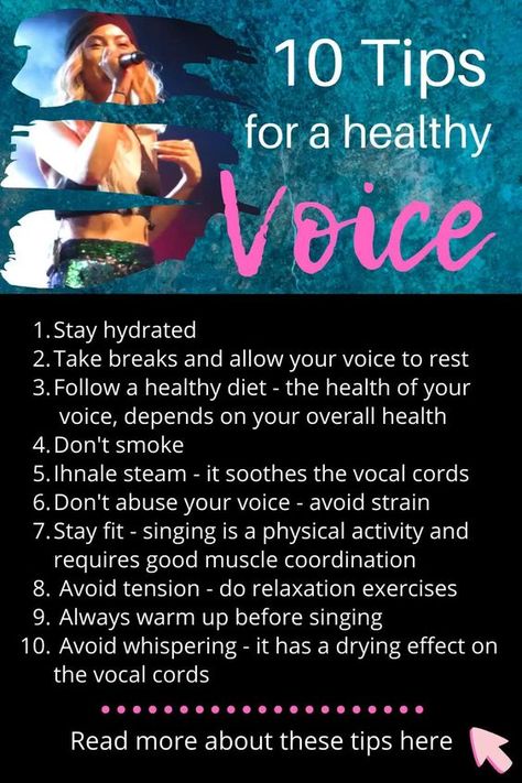 Healthy voice tips - how to keep your voice healthy and in top condition for singing (blog post)|#learningvocals, #HowtoSingBetter, #howtosinghighnotestips #startlearningsinging, #learnsingingathome Vocal Exercises Singing, Vocal Warmups, Singing Techniques, Learn Singing, Piano Music Lessons, Vocal Lessons, Vocal Exercises, How To Sing, Acting Tips