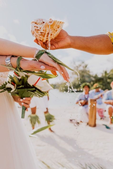 Vows Examples, Sand Bottles, International Elopement, Water Blessings, Bora Bora Wedding, Polynesian Wedding, Wedding Vows Examples, Coconut Bar, Four Seasons Bora Bora