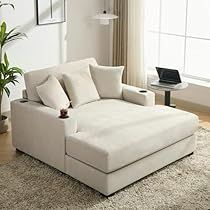 Couch With Pillows, Oversized Chaise, Oversized Chaise Lounge, Charge Station, Chaise Lounger, Single Sofa Chair, Bedroom And Office, Living Room Furniture Sofas, Single Sofa