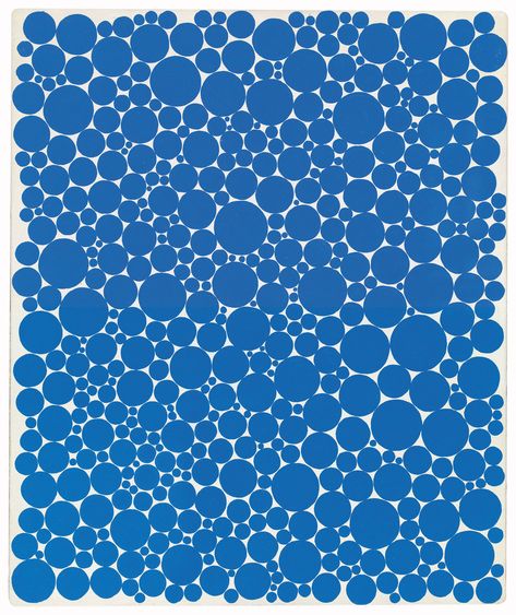 YAYOI KUSAMA (JAPAN, B. 1929) | POLKA DOTS | Paintings, acrylic | Christie's Polka Dot Art, Inspiring Artists, Paintings Acrylic, Automotive Logo, Minimalist Artwork, New York Art, Yayoi Kusama, Pattern Images, Painting Reproductions