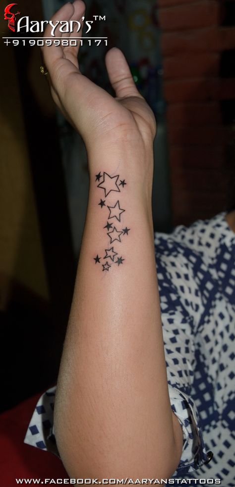 ‪#‎Small‬ ‪#‎Star‬ ‪#‎Tattoo‬ ‪#‎Done‬ ‪#‎ON‬ ‪#‎Forearm‬ #Done ‪#‎By‬ ‪#‎Alex‬ ‪#‎Tattooist‬ ‪#‎At‬ ‪#‎Aaryan‬'s ‪#‎Tattoos‬ ‪#‎Contact‬ +919099801171 Gratitude Tattoos, Small Star Tattoo, Star Foot Tattoos, Tattoos Sunflower, Star Tattoo On Wrist, Star Tattoos For Men, Small Star Tattoos, Mommy Tattoos, Star Tattoo Designs