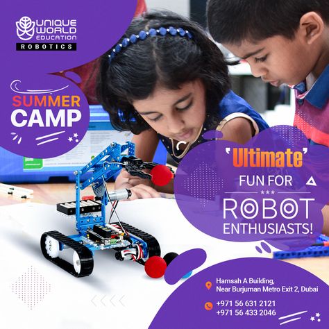 Technology Lesson, Learn Robotics, Robot Programming, Robotics Competition, Coding Courses, Educational Robots, Lego Education, Summer Camp Activities, Camp Activities