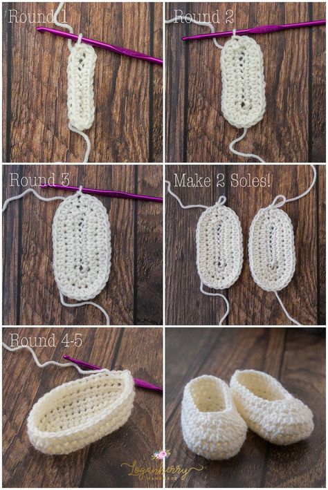 Slippers Free Pattern, Crochet Newborn Hat, Crochet Baby Booties Pattern, Crochet Baby Boots, Crochet Baby Shoes Pattern, Baby Shoes Pattern, Baby Booties Pattern, Crochet Baby Girl, Booties Crochet