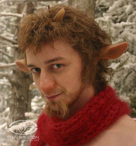 THE CHRONICLES OF NARNIA - Meet Mr. Tumnus Face Paint Ideas For Women, Fantasy Makeup Ideas, Satyr Costume, Narnia Costumes, Mr Tumnus, Face Paint Ideas, Makeup Effects, Prosthetic Makeup, Prince Caspian