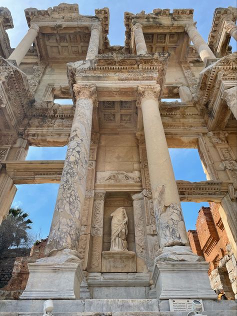 Library of Celsus Library Of Celsus, Tower Bridge, Tower, Travel