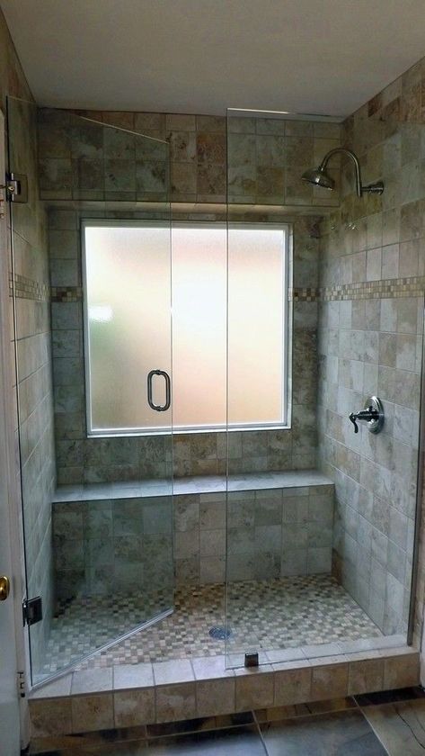 Interior Design Checklist, Shower Windows Ideas, Bathroom Vision Board, Bathroom Window Glass, Bathroom Redecorating Ideas, Professional Bathroom, Tub To Shower Conversion, Bathroom Inspiration Colors, Shower Conversion