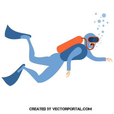 Scuba Diver Illustration, Scuba Diver Drawing, Scuba Diving Illustration, Diver Illustration, Diver Art, Sea Gulls, Navy Diver, Ocean Theme Classroom, Easy Rangoli Designs Videos