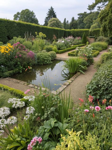 Transform your garden into a serene oasis! Embrace the beauty of ponds, vibrant blooms, and lush greenery for a perfect outdoor retreat. Share if you love gardening! 🌼🏡 . #homeandgarden #betterhomesandgardens #homegardening #homesandgardens #homegarden Wetland Garden, Water Fountain Garden, Hawaii Garden, Garden Homestead, Garden Water Features, Serene Garden, Barn Living, Water Features In The Garden, Garden Water