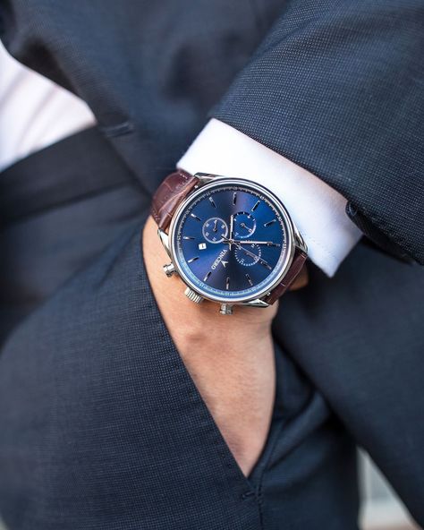 Vincero Watches on Instagram: “A classic never gets old, and never goes out of style. #LiveYourLegacy” Vincero Watches, Guy Fashion, Blue Plate, Big Watches, Groom Suit, Blue Plates, Men's Watches, Men's Accessories, Getting Old