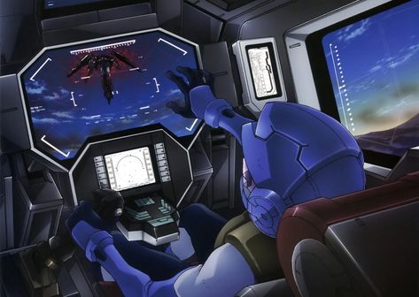 Gundam Throne, Setsuna F Seiei, Planetary Defense, Cockpit Design, Gundam Oo, Cockpit View, Gundam Exia, Mobile Suit Gundam 00, Gundam Build Fighters