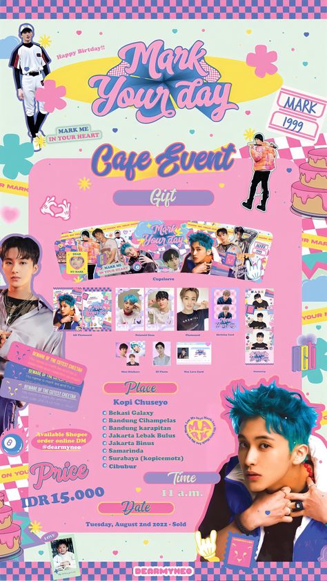 Nct Cupsleeve Event, Line Distribution Kpop Layout, Kpop Cupsleeve Event Poster, Kpop Event Poster, Cupsleeve Event Poster, Cupsleeve Design Kpop, Cupsleeve Design, Kpop Cupsleeve, Event Poster Design Inspiration