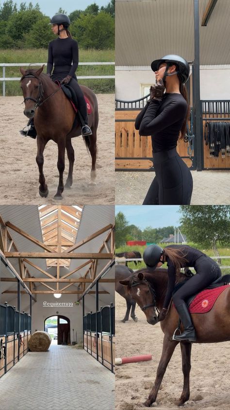 Cute Horseback Riding Outfits, Horse Back Riding Outfits Women, Horses Outfit, Horseback Riding Outfit, Riding Outfit Equestrian, Horse Outfits, Horsey Life, Horse Riding Aesthetic, Horseback Riding Outfits