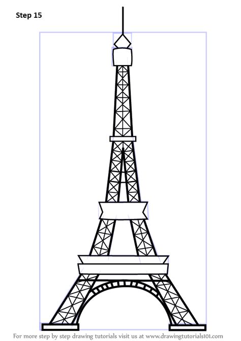 Eiffel Tower Draw, Eiffel Tower Drawing Sketches, Eiffel Tower Drawing Easy, Evil Tower, Tower Sketch, Eiffel Tower Drawing, Tower Drawing, Eiffel Tower Art, Paris Tower