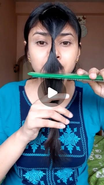 S H I R I N on Instagram: "How To Cut Your Own Bangs At Home|Easy Front Flicks Haircut ❤
.
.
#haircut #hair #hairfix #hairstyle #hairstylist #bangs #hairstyletutorial #hacks #flick #haircutathome #easyhairstyles #quickhairstyles #frontflip #haircuttutorial" Front Flicks Haircut, How To Cut Your Own Bangs, How To Cut Bangs At Home, Front Bangs Haircut, Flicks Haircut, Diy Curtain Bangs, Cut Your Own Bangs, Bangs At Home, Front Bangs