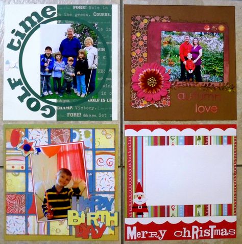 8X8 Scrapbook Layout Sketches | Layout: Sept, Oct, Nov, and Dec 8x8 calendar pages BOTTOM RIGHT FOR ME Scrapbook Page Layouts Templates, Scrapbook Pages Ideas, Camping Scrapbook Layouts, 8x8 Scrapbook Layouts, Small Scrapbook, Scrapbook Themes, Camping Scrapbook, Pages Ideas, Scrapbook Christmas