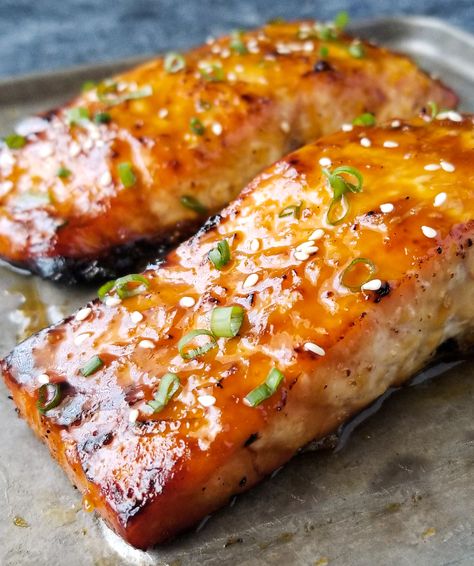 Dietary Plan, Salmon Recipes Baked Healthy, Teriyaki Glaze, Fish Dinner Recipes, Easy Salmon Recipes, Potato Bites, Teriyaki Salmon, Fish Recipes Healthy, Easy Baked Salmon