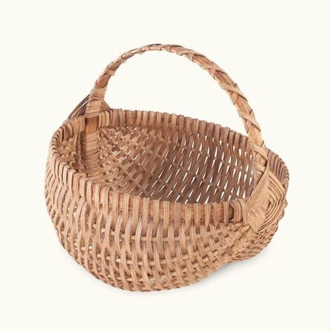 Amish Made 12 Egg Collecting Basket, Melon Basket, Egg Gathering Basket, Wicker Easter Basket, Dog Bike Basket, Vintage Easter Baskets, Egg Baskets, Gathering Basket, Biking With Dog