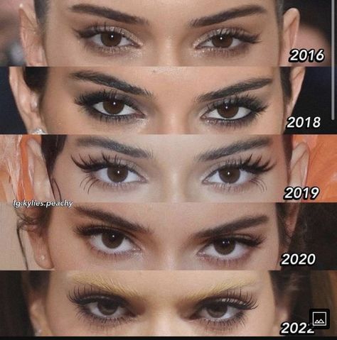 Kendall Jenner Eyes, Eye Lift Surgery, Fenugreek For Hair, Kendall Jenner Face, Eye Lift, Light Eyes, Beauty Standards, Light Makeup, Aesthetic Hair