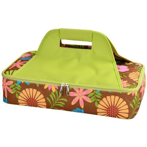 Picnic at Ascot Thermal Food Carrier, Floral Pattern. By Picnic at Ascot. Whether it's winter or summer, transport your hot or cold dish in this 1960s inspired retro print carrier bag. Picnic Placemats, Casserole Dish Carrier, Insulated Casserole Carrier, Casserole Carrier, Foil Insulation, Food Carrier, Cold Fits, Sac Lunch, Easy Packing