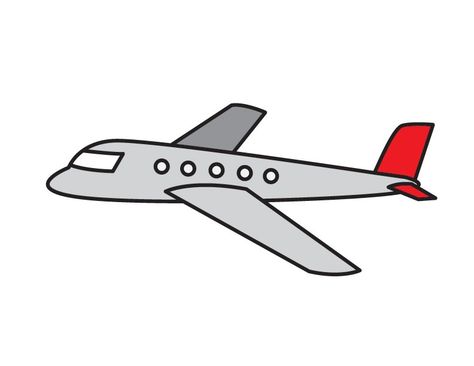 Animated Airplane, Simple Airplane Drawing, Cartoon Plane, Plane Drawing, Small Airplanes, Airplane Tattoos, Cartoon Airplane, Airplane Drawing, Draw Cartoon