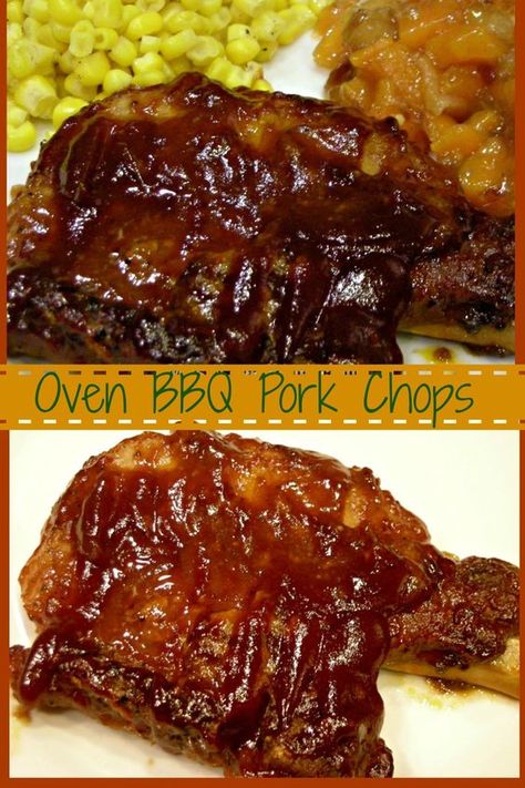 Oh my word! These are the most flavorful pork chops that I have EVER made!With just a few ingredients and your oven, yoiu can make BBQ Joint style pork chops in your own kitchen! And one of the best things is that you can make these AMAZING BBQ Oven Pork Chops anytime of the year!